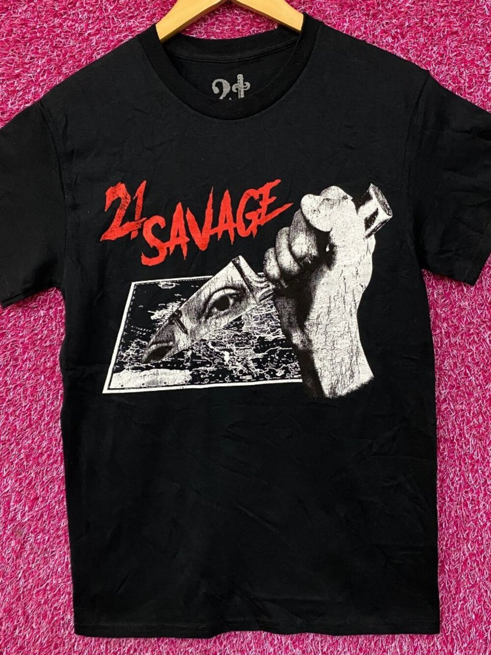 21 Savage I Am > I Was Hip-Hop T-Shirt Small